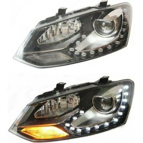 WAG GTI LED FAR (KROM) 