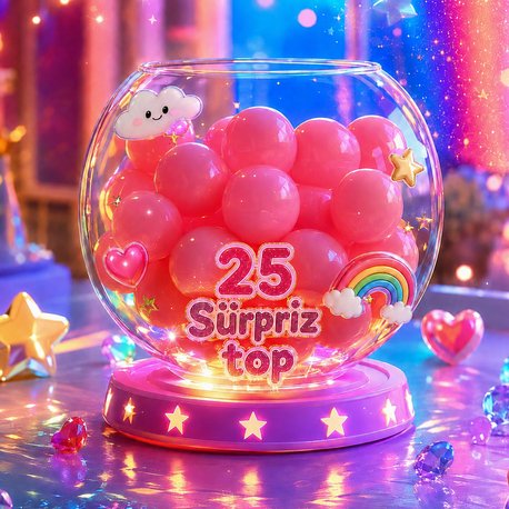 25 Ürünlük Sürpriz Top Paketi