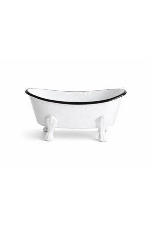 Dekoratif Metal Sabunluk Vintage Küvet Tasarım Banyo Sabunluk Banyo Lavabo Dekoru