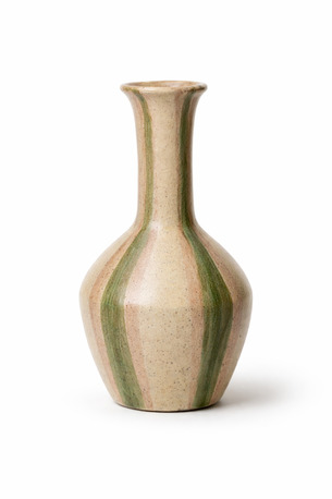 Hand-Painted Terracotta Vazo