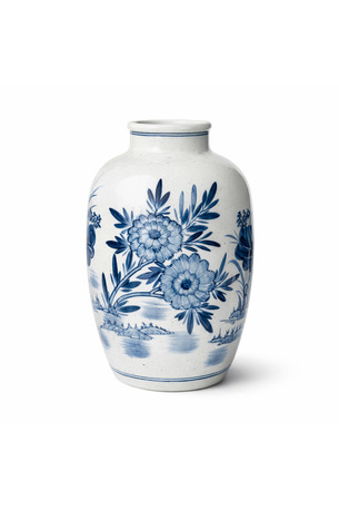 Hand-Painted Seramik Vazo