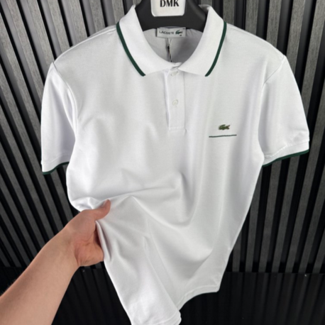 Lacoste Polo Yaka Beyaz Tshirt