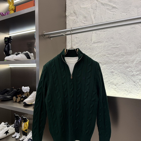 Ralph Lauren %100 Pamuk Örme Half Zip Triko