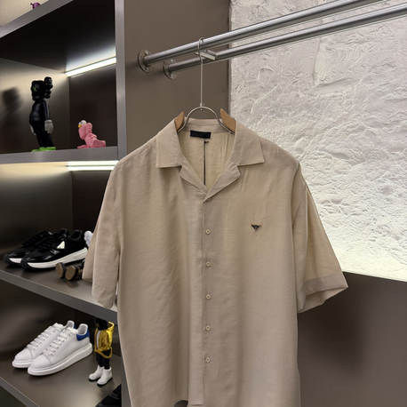 Prada Milano İthal Logo Appliquéd Shirt Gömlek