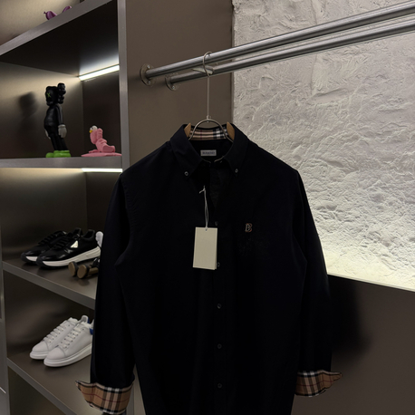 Burberry İthal Logo Appliquéd Shirt Gömlek