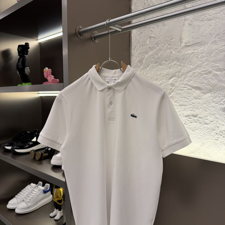 Lacoste Logo Appliquéd %100 Cotton Polo Tshirt