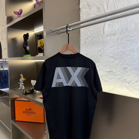 Armani Exchange Logo Appliquéd %100 Cotton Tshirt
