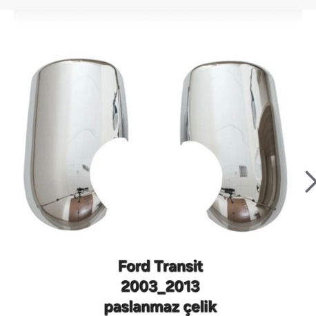 Ford Transit 2003-2013 uyumlu krom ayna kapagı