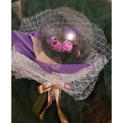 Büyük Çiçekli Balon Buket 