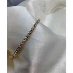 S.Steel - Çelik , Su Yolu Model , Gold Bileklik  