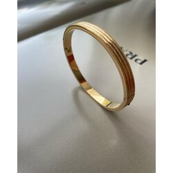 S.Steel - Çelik , Gold Bileklik 