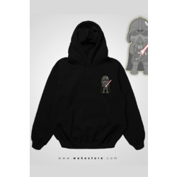 Oversize Baskılı Kapüşonlu Sweatshirt