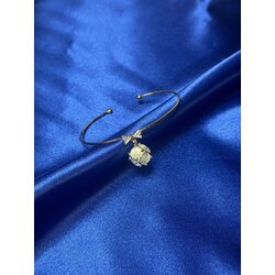 Gold / Kurdele Detay Bileklik 