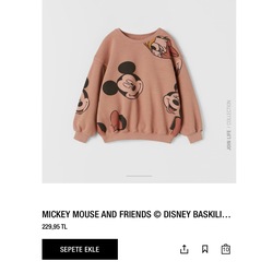 Mickey sweatshirt 