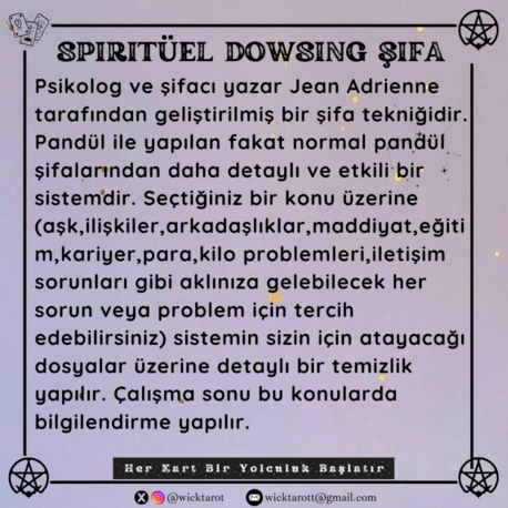 SPİRİTÜEL DOWSİNG