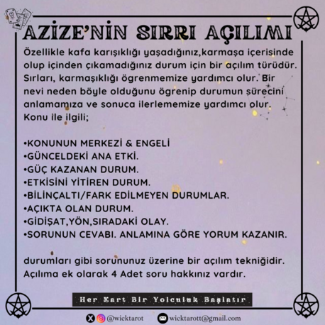 AZİZE'NİN SIRRI AÇILIMI