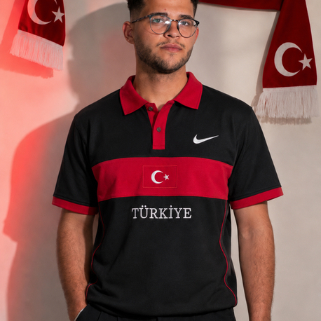  Milli Takım Siyah Polo Yaka