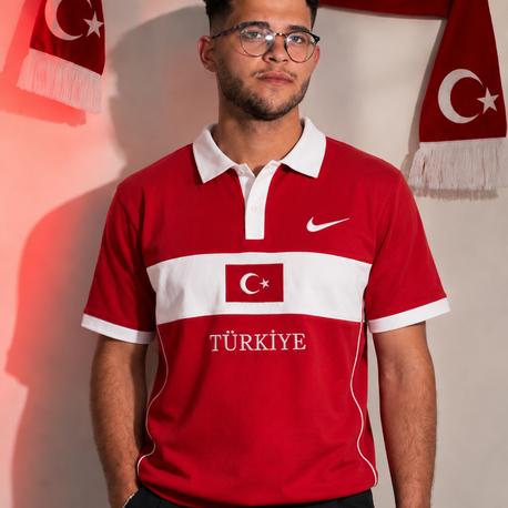 Milli Takım Kırmızı Polo Yaka