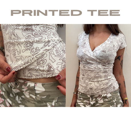 printed tee
