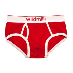 wildmilk - City Boy Kırmızı Slip (Uzun Kenarlı)