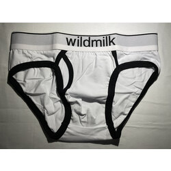 wildmilk - City Boy Beyaz Slip (Kısa Kenarlı)