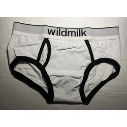 wildmilk - City Boy Beyaz Slip (Uzun Kenarlı)