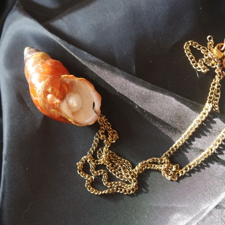Re-decorated Shell Necklace 3