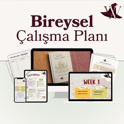 İngilizce Bireysel Çalışma Ajandası