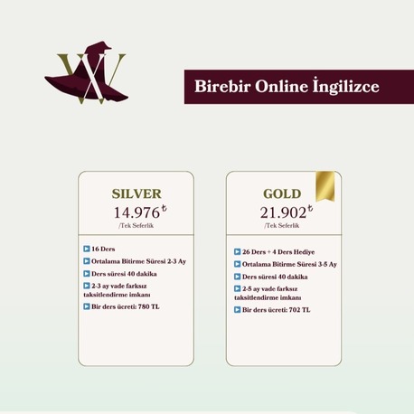Birebir Online İngilizce Dersleri