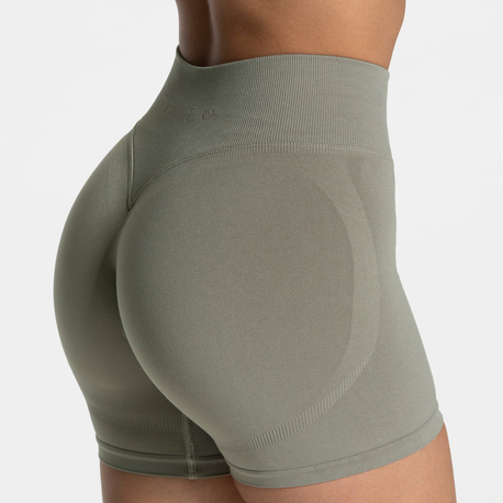 Teveo V Shape Push Up Şort Haki