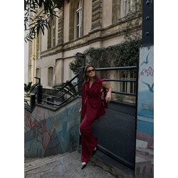 Omuz Saçak Detaylı Yelek ve Pantolon Takım ✨