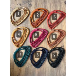 İthal Rattan örme çanta sapı