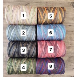 150 gr Yumuşacık Degrade Rafyalar 