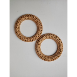 gerçek bambu 15 cm çapında