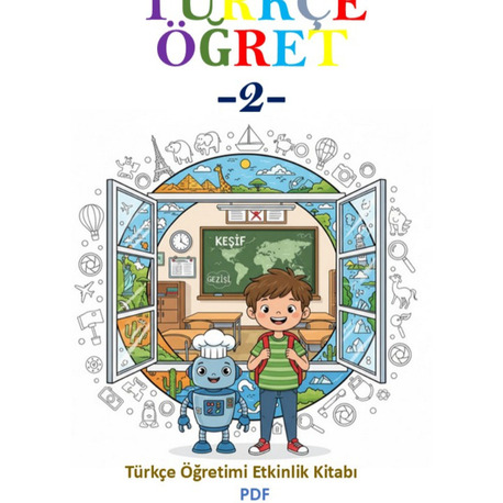 Bana Türkçe Öğret - 2 (Printable Coloring Book) -PDF-