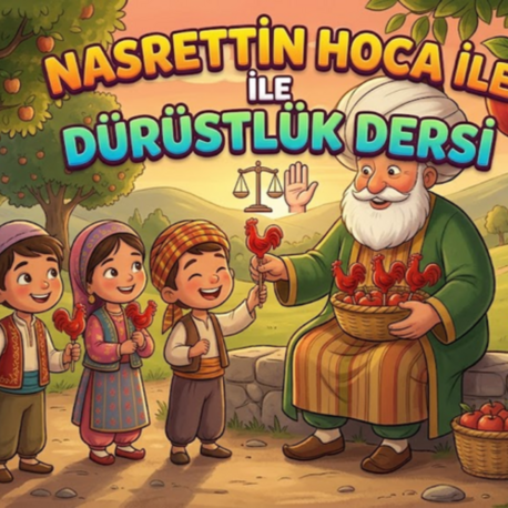 NASREDDİN HOCA İLE İYİ BİR İNSAN OLUYORUM - HİKAYE SETİ (HAZIRLIK AŞAMASINDA)