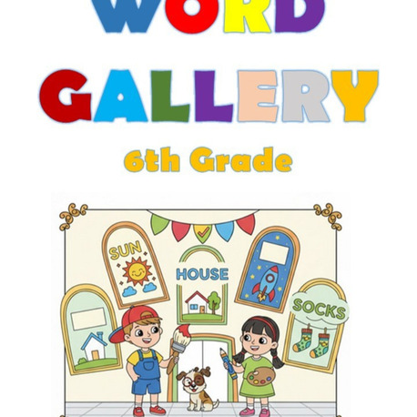 WORD GALLERY 6. SINIF KELİME BOYAMA KİTABI (PDF)