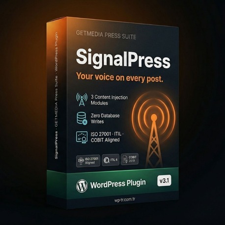 SignalPress — Otomatik İçerik İmzalama ve CTA Enjeksiyonu