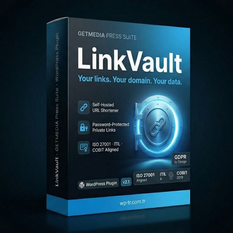 LinkVault — Self-Hosted URL Kısaltıcı ve Tıklama Analitik