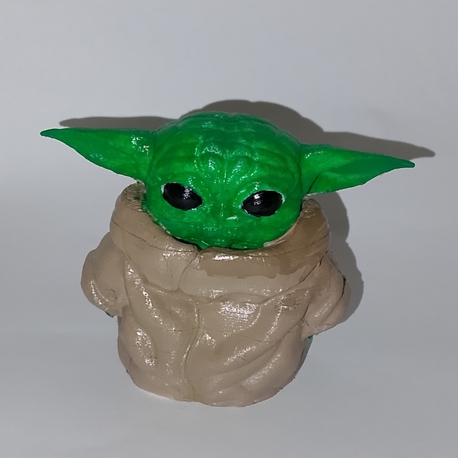 Yoda figür 3d 