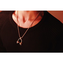 Gümüş kaplama, hoparlör kolye.