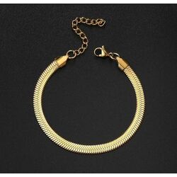 Çelik Gold İtalyan Bileklik
