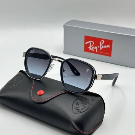 Rayban Ferrari Lacivert İthal Unisex Gözlük G3258-VLL 