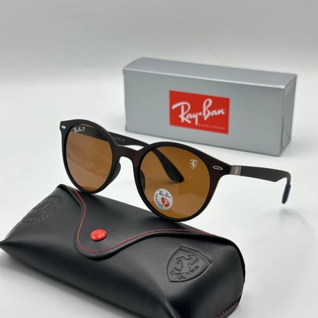 Rayban Ferrari Kahverengi İthal Unisex Güneş Gözlüğü G3250-VLL 