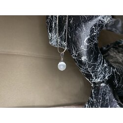 selenit doğaltaş kolye