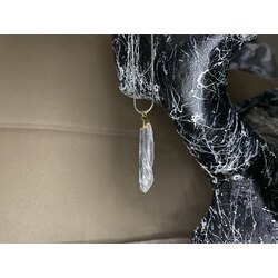 kristal kuvars doğaltaş kolye