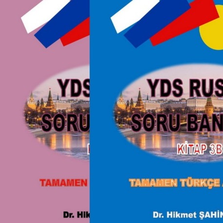YDS RUSÇA SORU BANKASI 3 (2 KİTAP)