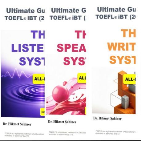 TOEFL IBT 2026 TAM SET (5 KİTAP)