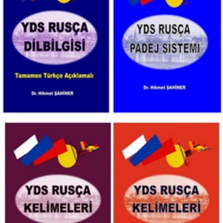 YDS RUSÇA İLK 26 SORU FULLEME SETİ (10 KİTAP)