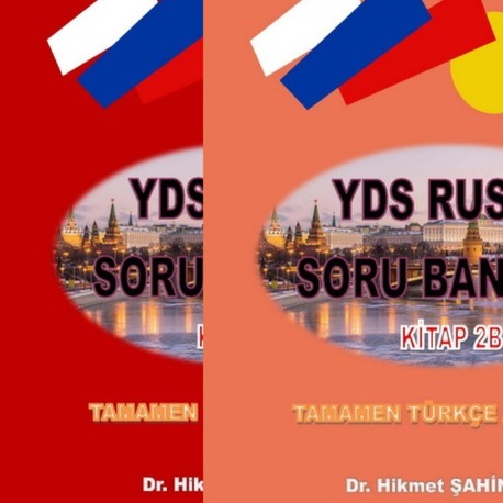 YDS RUSÇA SORU BANKASI 2 (2 KİTAP)